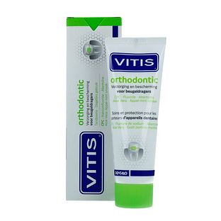 Vitis Orthodontic Tandpasta Appel-Mint 75ML