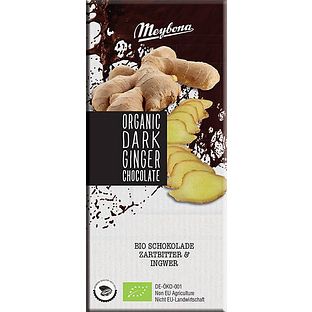 Meybona Organic Dark Ginger Chocolate 100GR