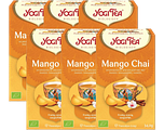 Yogi Tea Mango Chai Biologische Kruidenthee Multiverpakking 6x17ST