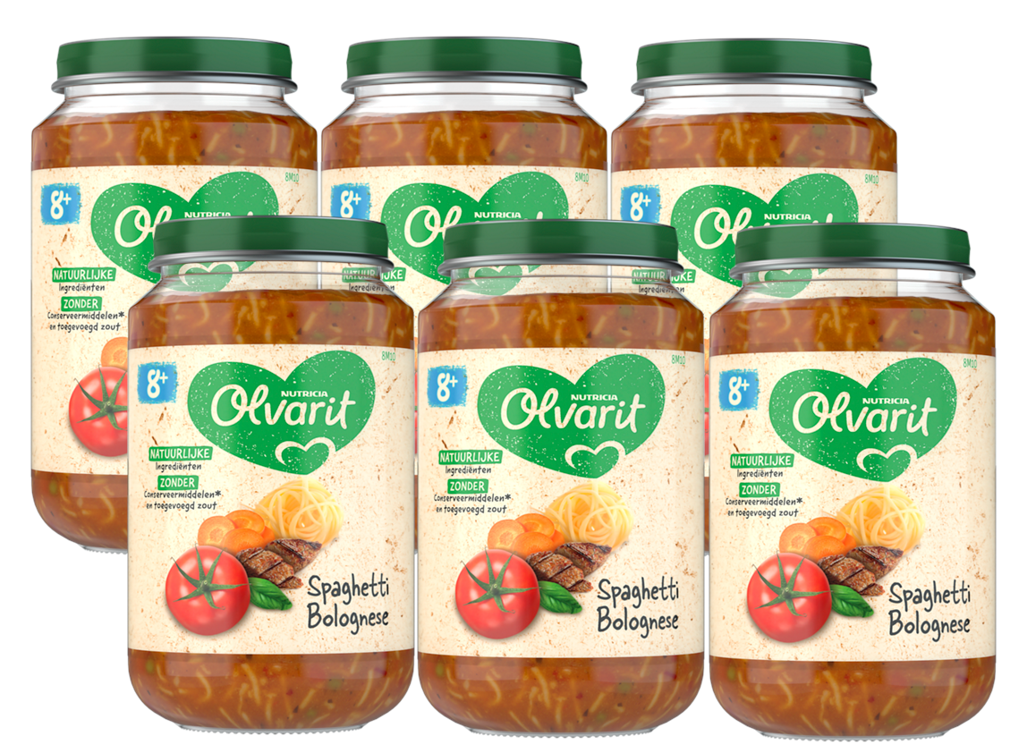Olvarit 8m+ Spaghetti Bolognese afbeelding 1