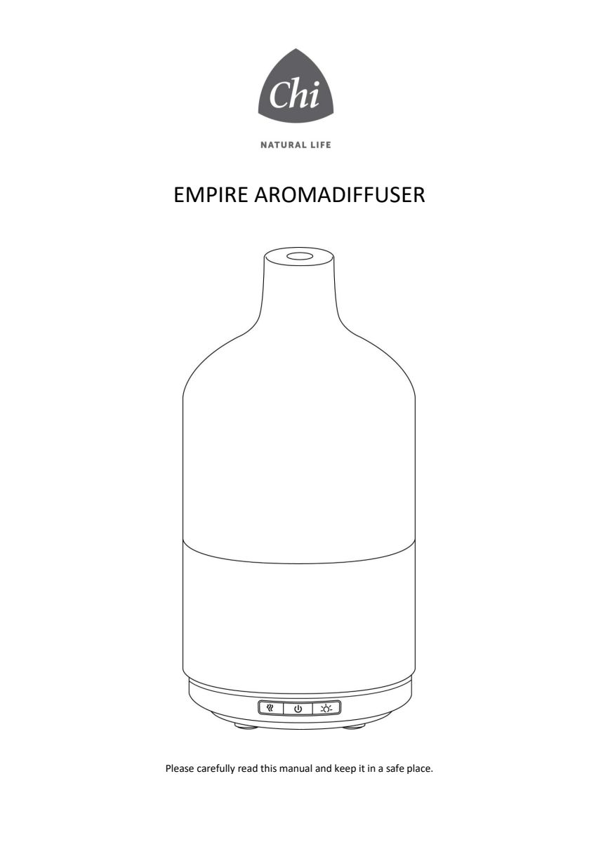 Empire Aroma Diffuser afbeelding van document #1, instructions