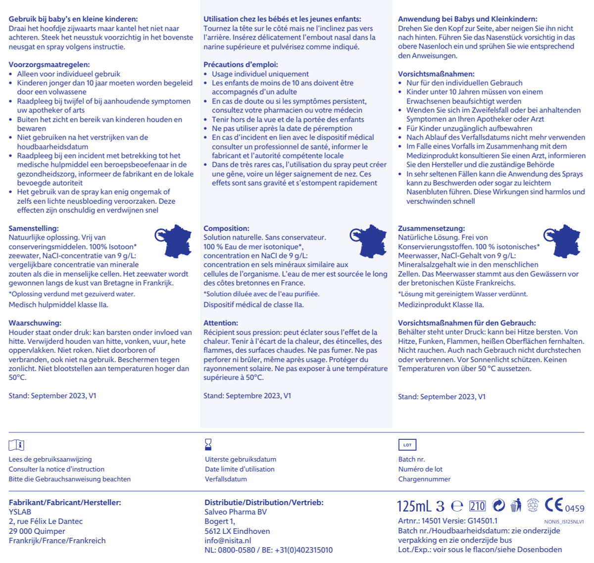 Neusspoeling Isotoon - Micro-diffusion vermindert verkoudheidssymptomen afbeelding van document #2, instructions