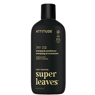 Attitude Super Leaves Men 2-In-1 Volume Shampoo & Conditioner 415ML