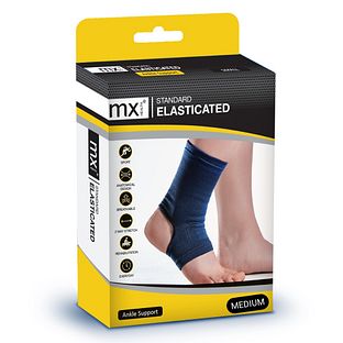 MX Health Standard Ankle Support Elastic - M 1ST MX Health Standard Ankle Support Elastic - M 1ST