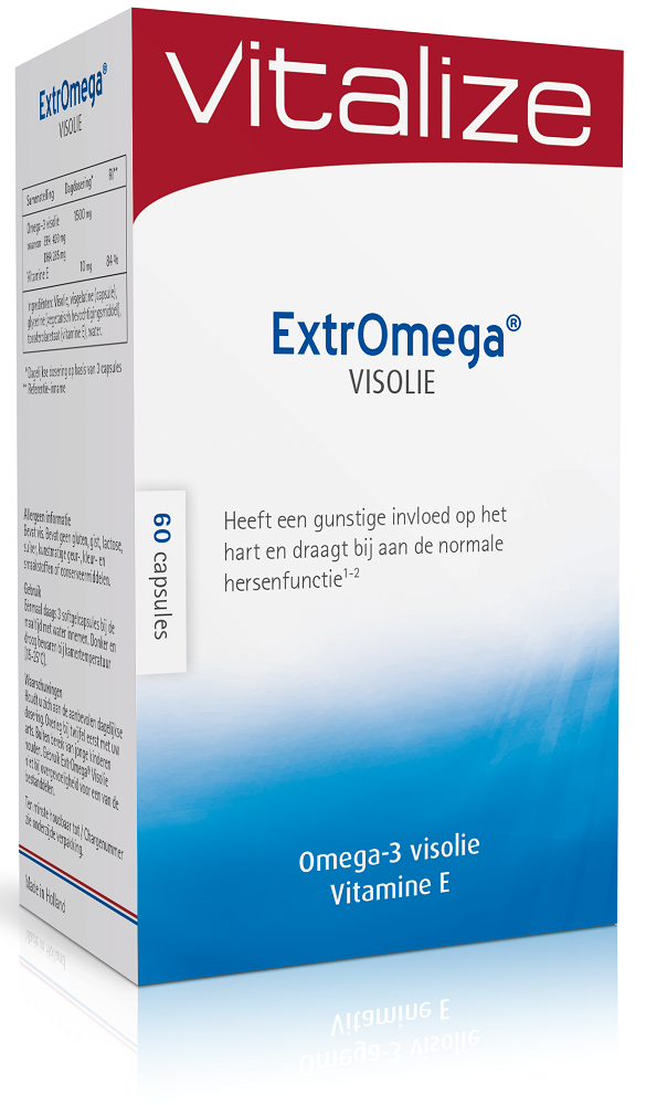 Vitalize ExtrOmega Visolie Capsules 60st afbeelding