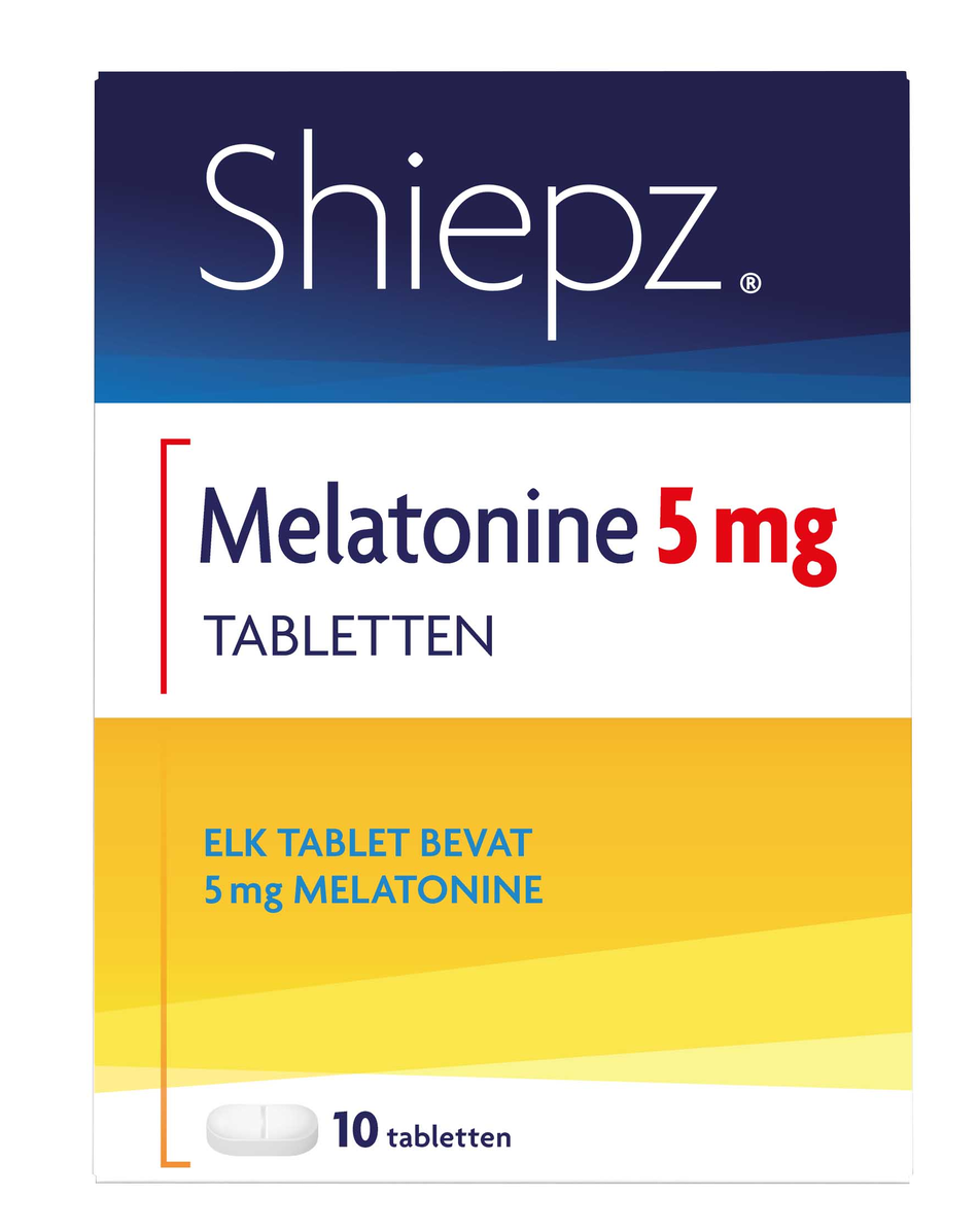 Shiepz Melatonine 5mg Tabletten afbeelding 1