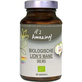 Its Amazing Biologische Lion's Mane Tabletten 60TB