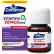 Davitamon Vitamine D3 20mcg Smelttabletten 150TB Verpakking met inhoud