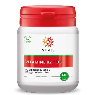 Vitals Vitamine K2 + D3 Softgels 60SG