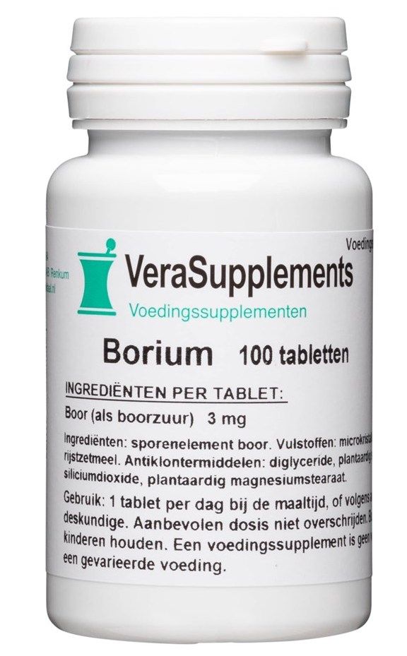 VeraSupplements Borium 3mg Tabletten 100TB