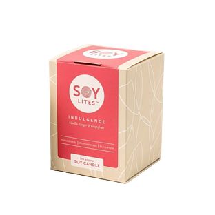 Soylites Soycandle Indulgence - Vanilla, Ginger & Grapefruit 70ML Soylites Soycandle Indulgence - Vanilla, Ginger & Grapefruit 70ML