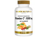 Golden Naturals Vitamine C 1000mg met rozenbottel Tabletten 60VTB