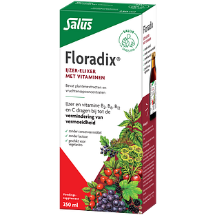 Salus Floradix Vloeibaar IJzer Elixer 250ML