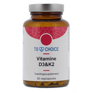 TS Choice Vitamine D3/K2 Capsules 60CP