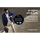 Samsung Galaxy Watch8 Classic (46mm) Bluetooth White 1ST AI-agent om de pols
