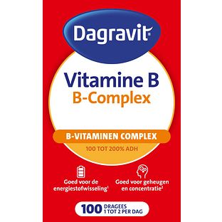 Dagravit Vitamine B-Complex Dragees 100ST Dagravit Vitamine B-Complex Dragees 100ST