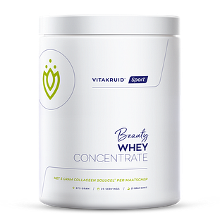 Vitakruid Beauty Whey protein met 5 gr Collageen Solugel® 675GR Vitakruid Beauty Whey protein met 5 gr Collageen Solugel® 675GR