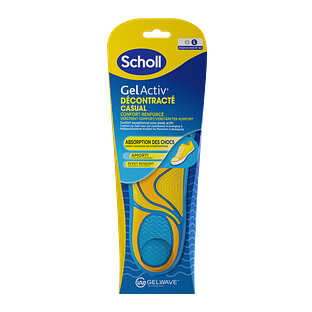 Scholl Gel Active Decontracte Casual Inlegzool L 1PR