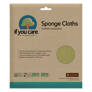 If You Care Sponsdoekjes 5ST