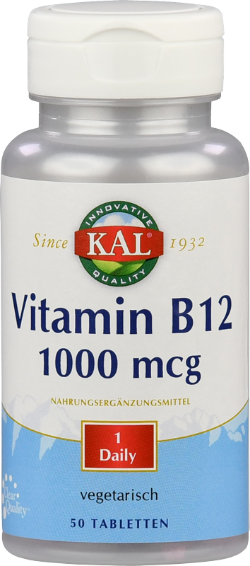 Kal Vitamine B12 1000mcg Tabletten 50TB
