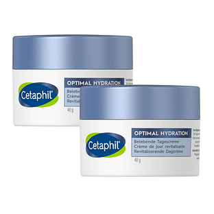 Cetaphil Optimal Hydration Revitaliserende Dagcrème Duoverpakking 2x48GR