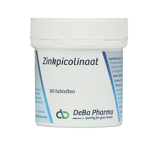DeBa Pharma Zinkpicolinaat Tabletten 60TB