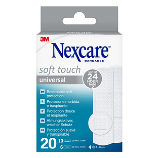 Nexcare Bandages Soft Touch Universal 20ST Nexcare Bandages Soft Touch Universal 20ST