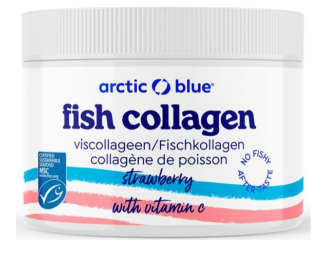 Arctic Blue Viscollageen Aardbei - met vitamine C 150GR