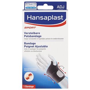 Hansaplast sport Verstelbare Polsbandage Neopreen 1ST