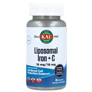 Kal Liposomaal IJzer Vitamine C Capsules 30CP Kal Liposomaal IJzer Vitamine C Capsules 30CP
