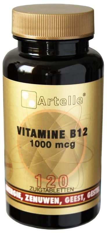 Artelle Vitamine B12 1000mcg Zuigtabletten 120TB