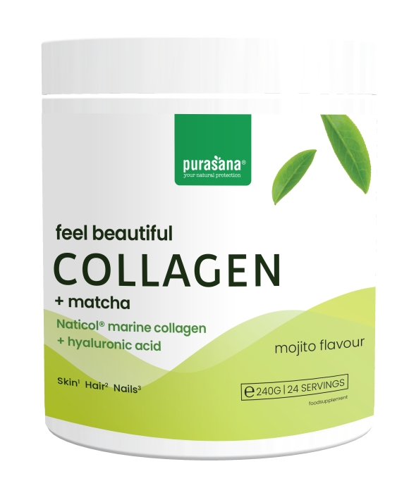 Purasana Collagen Matcha Poeder 240GR