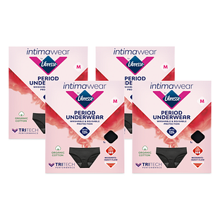 Libresse Period Underwear M - Multiverpakking 4x1ST