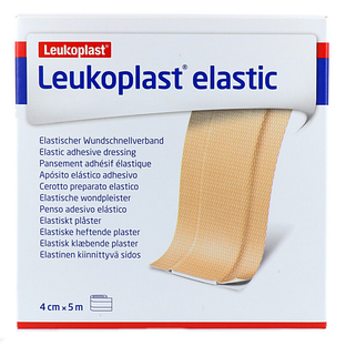 Leukoplast Elastic Wondpleister 4cm x 5m 1ST Leukoplast Elastic Wondpleister 4cm x 5m 1ST