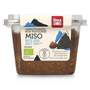Lima Miso Rice 25% Minder Zout 300GR Lima Miso Rice 25% Minder Zout 300GR