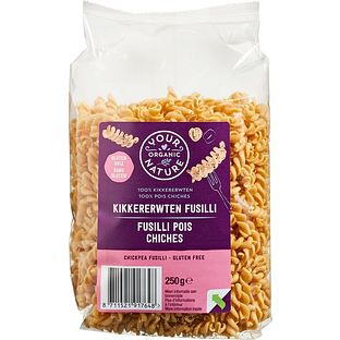 Your Organic Nature Kikkererwten Fusilli 250GR
