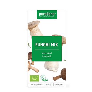 Purasana Funghi Mix Biologisch Capsules 60VCP