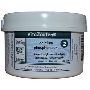 Vita Reform Van der Snoek Vitazouten Nr. 2 Calcium Phosphoricum 720TB Vita Reform Van der Snoek Vitazouten Nr. 2 Calcium Phosphoricum 720TB