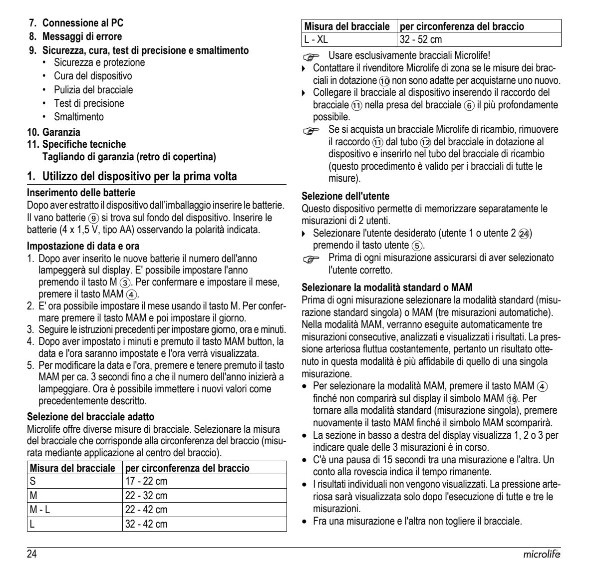 Microlife BP Bloeddrukmeter B3 Comfort PC afbeelding van document #26, instructions