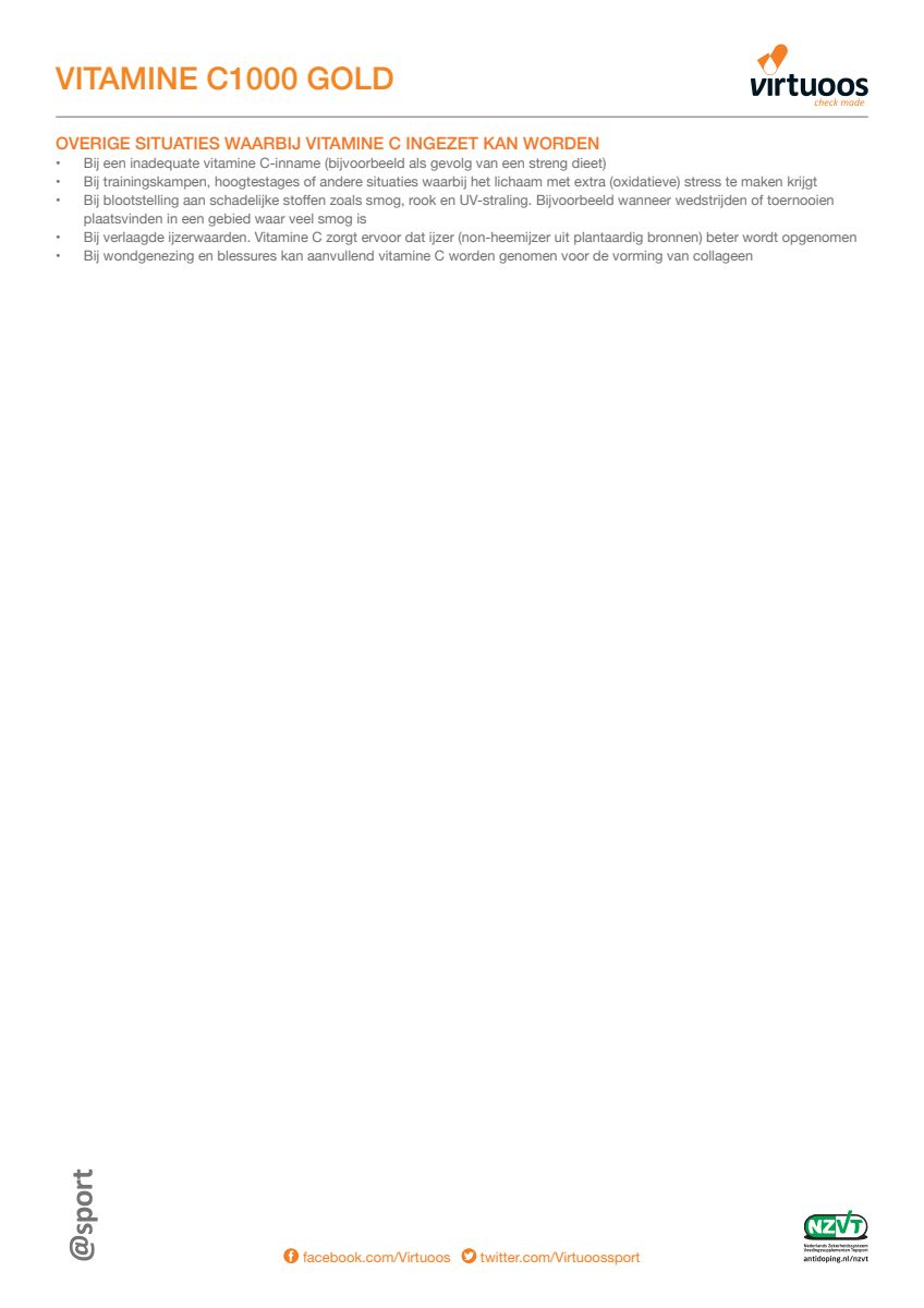 Vitamine C1000 Gold Capsules afbeelding van document #3, label