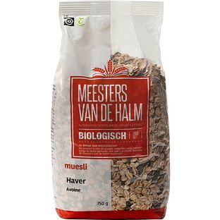De Halm Haver Muesli Biologisch 750GR
