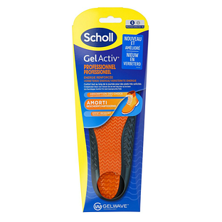 Scholl GelActiv Inlegzolen Work & Boot S Maat 35.5-40.5 1PR