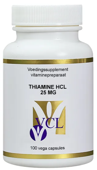Vital Cell Life Thiamine Hcl 25mg Capsules 100CP