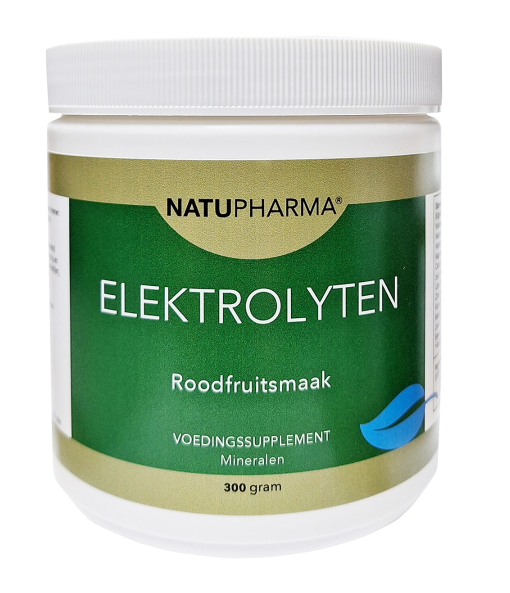 Natupharma Elektrolyten Rood Fruit Poeder 300GR
