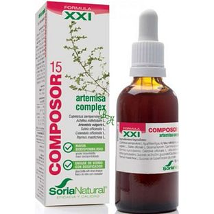 Soria Natural Composor 15 Artemisa Druppels 50ML Soria Natural Composor 15 Artemisa Druppels 50ML
