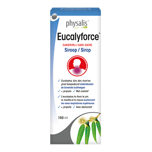 Physalis Eucalyforce Siroop 150ML Physalis Eucalyforce Siroop 150ML
