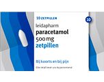 Leidapharm Paracetamol Zetpil 500mg 10ST Leidapharm Paracetamol Zetpil 500mg 10ST