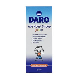 Daro Alle Hoest Siroop Junior 150ML