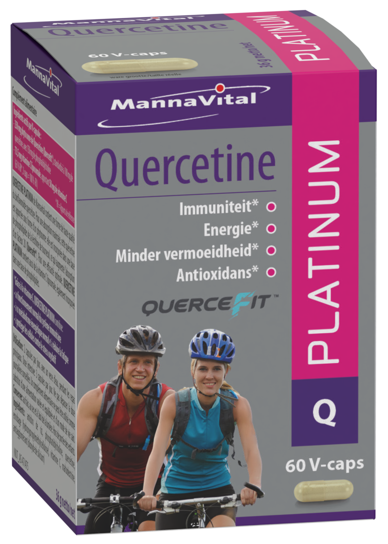 MannaVital Quercetine Platinum Vegacaps afbeelding