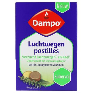 Dampo Luchtwegen Pastilles Gembersmaak 24ST